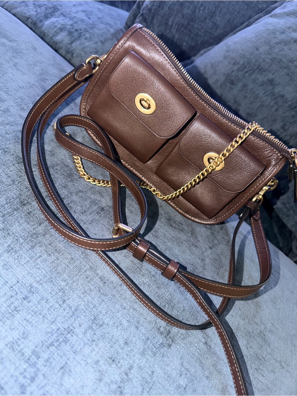 Coach Turnlock Waverly in Maple